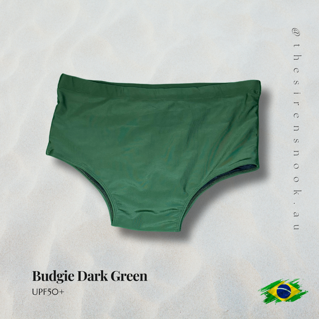 Budgie Dark Green